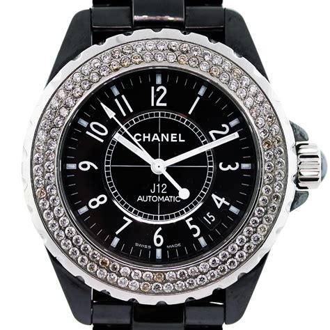 j12 chanel women black|chanel watch j12 price.